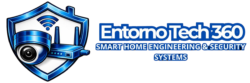 Logo Web Entorno Tech 360. Smart Home and Security Systems in Houston