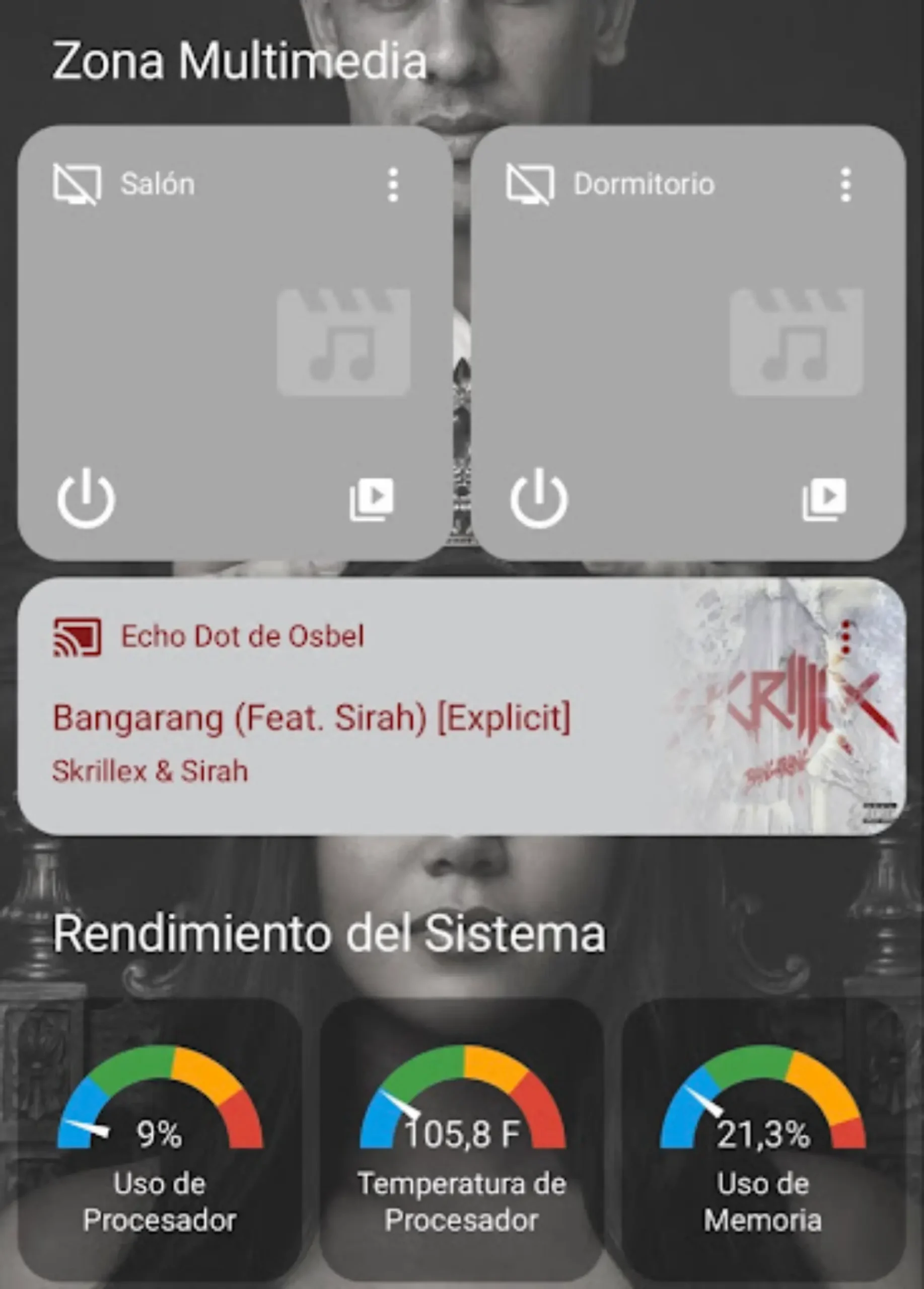 Custom Home Assistant dashboard with personalized smart lighting and climate controls for residential automation.