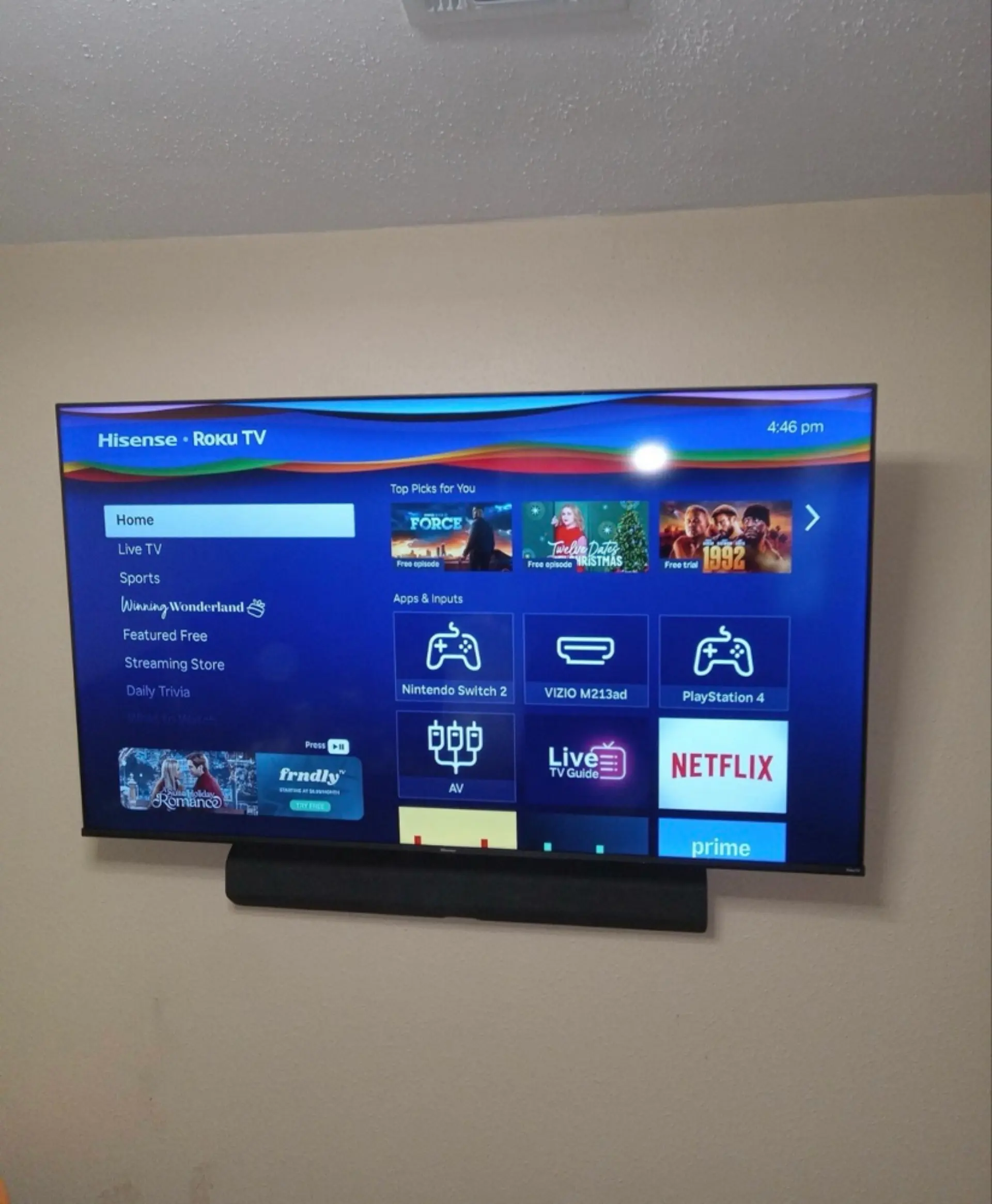 Professional TV mounting on fireplace mantels with custom cable management for a sophisticated living space.