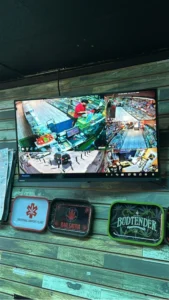 installation for 24/7 perimeter monitoring in Houston, Texas