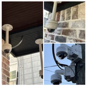 installation for 24/7 perimeter monitoring in Sugar Land, Texas