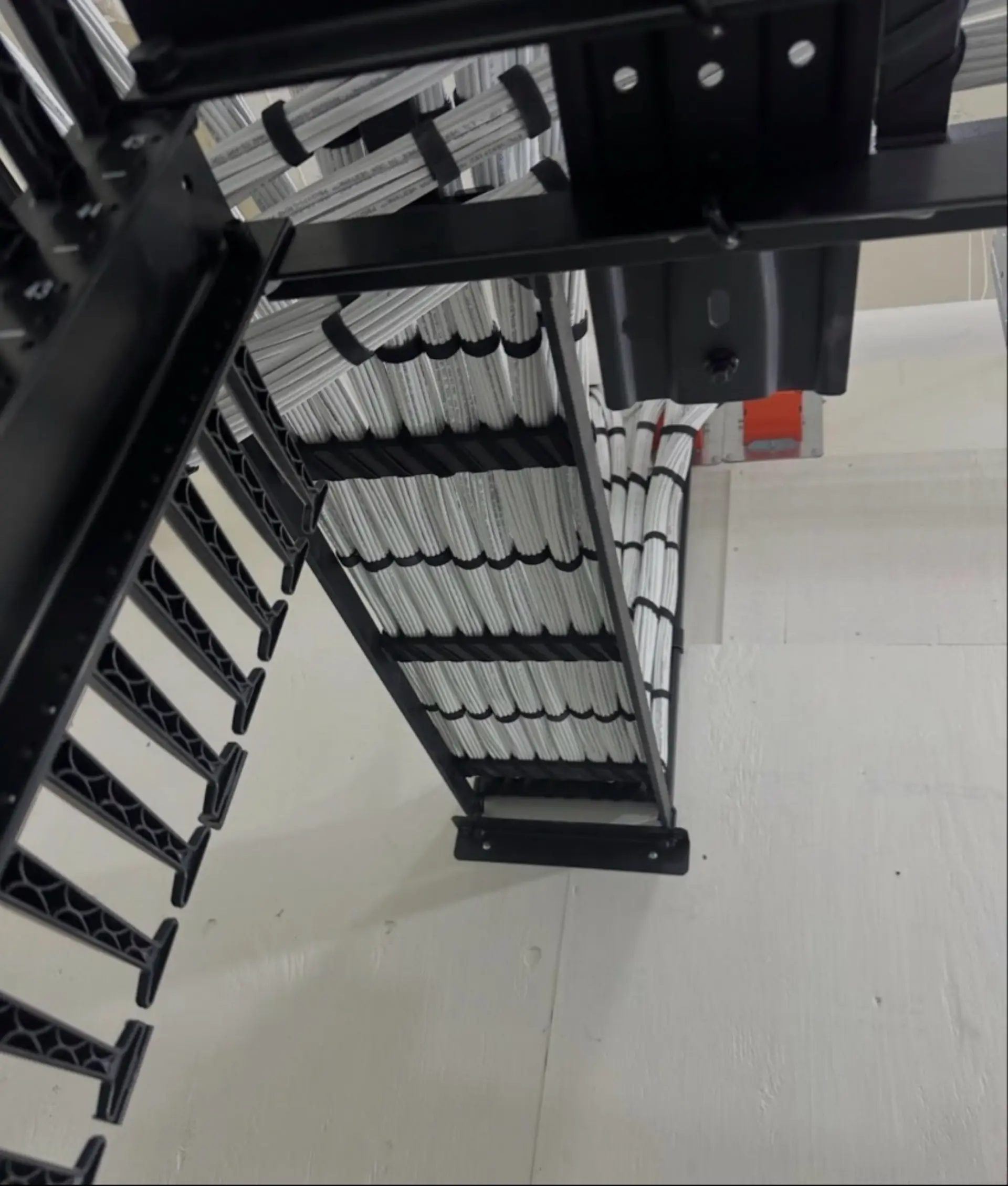 Full-scale network infrastructure upgrade including professional cable routing and patch panel setup.